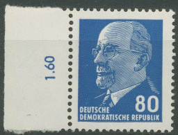 DDR 1967 Walter Ulbricht 1331 Ax I Rand Links Postfrisch - Nuevos