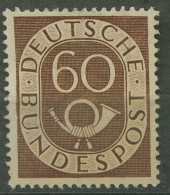 Bund 1951 Freimarke Posthorn 135 Mit Neugummierung (R81042) - Nuevos