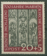 Bund 1951 Marienkirche Lübeck 140 Ohne Gummierung (R81060) - Ongebruikt
