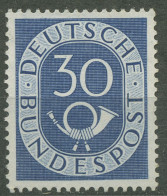Bund 1951 Freimarke Posthorn 132 Ungebraucht Ohne Gummierung, (R81047) - Ungebraucht
