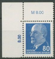 DDR 1967 Walter Ulbricht 1331 Az II OR 3 Ecke 1 Postfrisch - Unused Stamps
