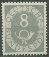 Bund 1951 Freimarke Posthorn 127 Postfrisch, Zahnfehler (R81053) - Ungebraucht
