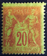 FRANCE                           N° 96                  NEUF*              Cote :   75 € - 1876-1898 Sage (Tipo II)