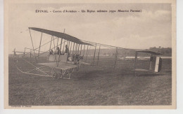 CPA Epinal - Centre D'aviation - Un Biplan Militaire (type Maurice Farman) - Epinal