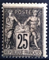 FRANCE                           N° 97                  NEUF*              Cote :   120 € - 1876-1898 Sage (Tipo II)