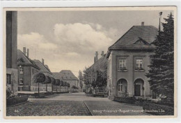 39084911 - Glauchau In Sachsen. Koenig - Friedrich - August - Kaserne Gelaufen, 1939. Leichter Schrift- Und Stempeldurc - Glauchau