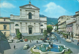 Cr500 Cartolina Cava Dei Tirreni Piazza Duomo Salerno Campania - Salerno