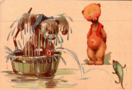 H2536 - Salac A. Ludvik Künstlerkarte - Teddy Teddybär - Anniversaire