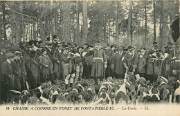 77* FONTAINEBLEAU Chasse A Courre la Curee   RL08.0157 - Jagd