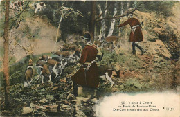 77* FONTAINEBLEAU Chasse A Courre  10 Cors- Chiens          RL08.0118 - Hunting