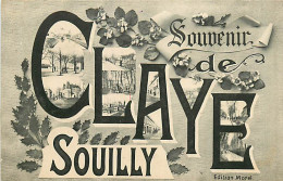 77* CLAYE SOUILLY  Souvenir  Multivues           RL08.0988 - Claye Souilly