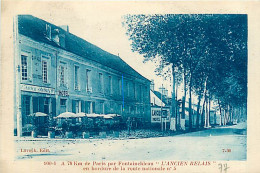 77* FONTAINEBLEAU  PARIS  « ancien Relais » Sur La RN 5          RL08.0986 - Fontainebleau