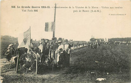 77* BARCY  Visite Aux Tombes WW1          RL08.0914 - Guerre 1914-18