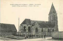 77* BARCY Eglise   Bombardee   WW1          RL08.0860 - Guerre 1914-18