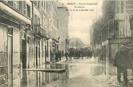 77* MEAUX  Crue 1910  Rue Du Grand Cerf          RL08.0840 - Meaux