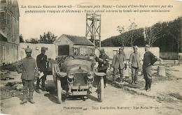77* CHAUCONIN Colonel Avec Ambulanciers WW1           RL08.0741 - Guerre 1914-18