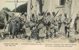 77* NEUFMOUTIERS Marocains  Butin De Guerre   WW1       RL08.0727 - Guerre 1914-18