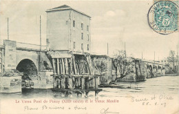 78* POISSY Vieux  Pont Et Moulin        RL09.0149 - Poissy