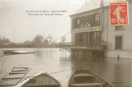 78* CHATOU  Crue 1910  Vue Prise Du Pont     RL09.0107 - Chatou