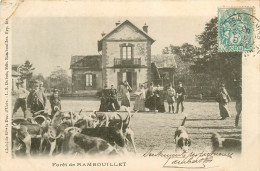 78* RAMBOUILLET Chasse A Courre -  Pavillon      RL09.0056 - Hunting
