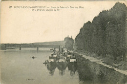 78* CONFLANS STE HONORINE   Port Des Bleus  Pont     RL09.0007 - Conflans Saint Honorine