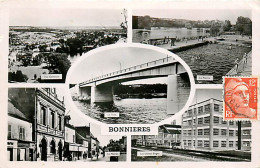 78* BONNIERES SUR SEINE   Multivues  (CPSM 9x14cm)       RL08.1430 - Bonnieres Sur Seine