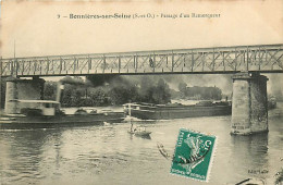 78* BONNIERES SUR SEINE    Passage D Un Remorqueur      RL08.1395 - Bonnieres Sur Seine