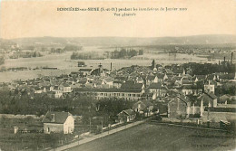 78* BONNIERES SUR SEINE  Crue 1910    Vue Generale   RL08.1333 - Bonnieres Sur Seine