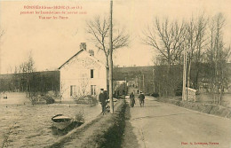 78* BONNIERES SUR SEINE  Crue 1910  Les Ponts         RL08.1328 - Bonnieres Sur Seine