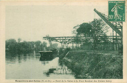 78* BONNIERES SUR SEINE    Bords De Seine   - Pont Roulant Usine Leroy      RL08.1283 - Bonnieres Sur Seine