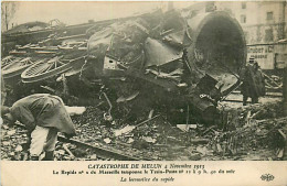 77* MELUN Catastrophe Ferroviaire 1913  Locomotive           RL08.1188 - Melun