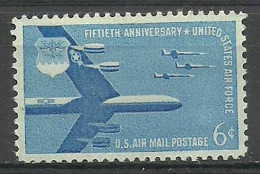 United States Of America 1957 Mi 717 MNH  (ZS1 USA717) - Flugzeuge