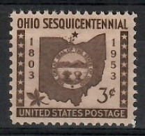 United States Of America 1953 Mi 637 MNH  (ZS1 USA637) - Geographie