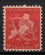 United States Of America 1948 Mi 572 MNH  (ZS1 USA572) - Aviones