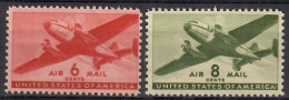 United States Of America 1941 Mi 500-501 MNH  (LZS1 USA500-501) - Airplanes