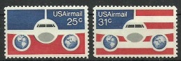 United States Of America 1976 Mi 1200-1201 MNH  (ZS1 USA1200-1201) - Sellos