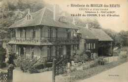 89* PONTAUBERT Hostellerie Moulin Des Ruats         RL09.1236 - Other & Unclassified