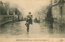 92* COURBEVOIE  Crue 1924  Rue Falet    RL10.0479 - Courbevoie