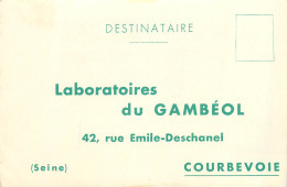92* COURBEVOIE Labo Du Gambeol   RL10.0438 - Santé