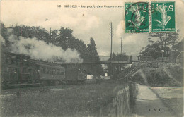 92* ASNIERES S/SEINE - BECON  Pont Des Couronnes  Train      RL10.0397 - Asnieres Sur Seine