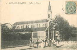 92* BECON LES BRUYERES  Eglise St Charles     RL10.0305 - Other & Unclassified