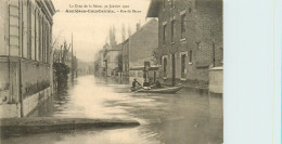 92* ASNIERES  Crue 1910 -  Rue De Becon   RL10.0285 - Asnieres Sur Seine