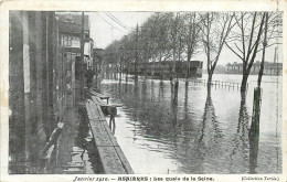 92* ASNIERES  Crue 1910  Quai De Seine    RL10.0275 - Asnieres Sur Seine