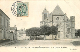 91* ST SULPICE DE FAVIERES  Eglise  RL10.0221 - Saint Sulpice De Favieres