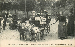 94* VINCENNES  Voitures Aux Chevres  Lac De St Mande     RL10.0976 - Vincennes