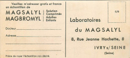 94* IVRY  S/SEINE   Labo Du MAGSALYL    RL10.0968 - Santé