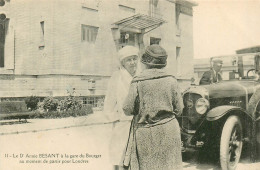 93* LE BOURGET  Dr Annie BESANT Avant Depart Pour Londres     RL10.0956 - Le Bourget