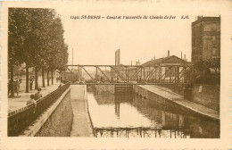 93* ST DENIS  Canal  - Passerelle Chemin De Fer      RL10.0851 - Saint Denis