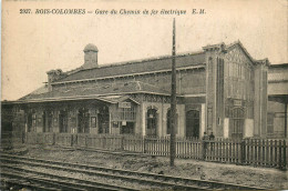 92* BOIS COLOMBES Gare Chemin De Fer Electrique      RL10.0687 - Sonstige & Ohne Zuordnung