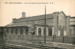 92* BOIS COLOMBES Gare Chemin De Fer Electrique      RL10.0657 - Sonstige & Ohne Zuordnung